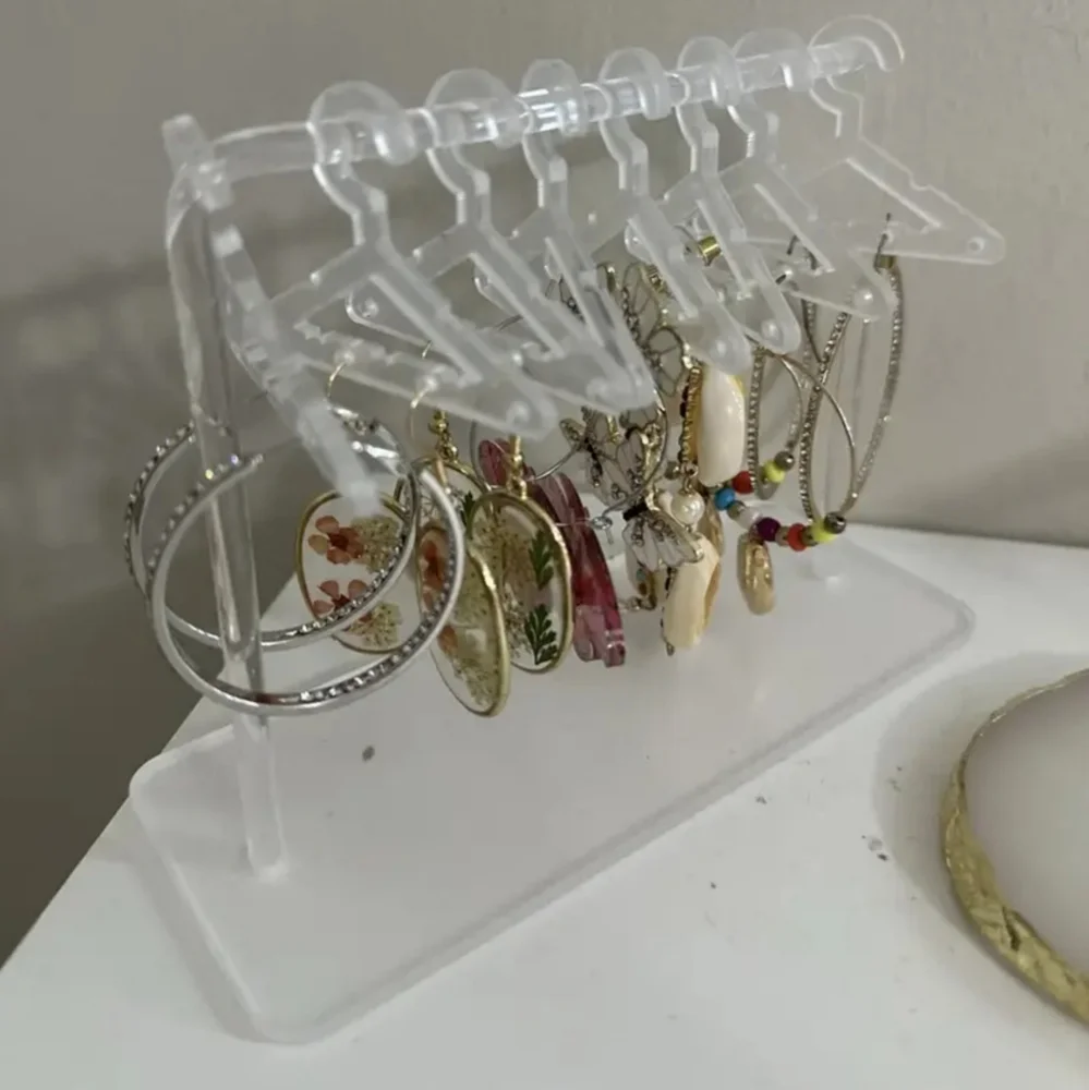 2 Packs: Clear Jewelry Earrings Hangers Holder